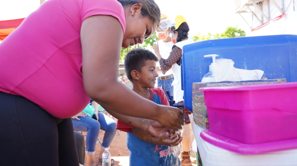 Wir bieten den geflüchteten Menschen in Mexiko medizinische und psychologische Grundversorgung sowie Unterstützung bei der Bereitstellung von sauberem Wasser.