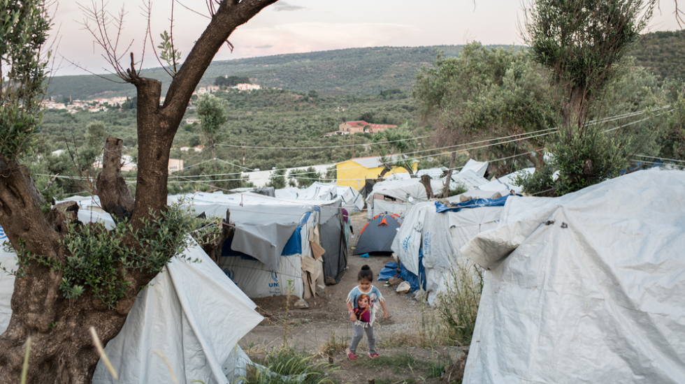 Geflüchtetetencamp Moria auf Lesbos 