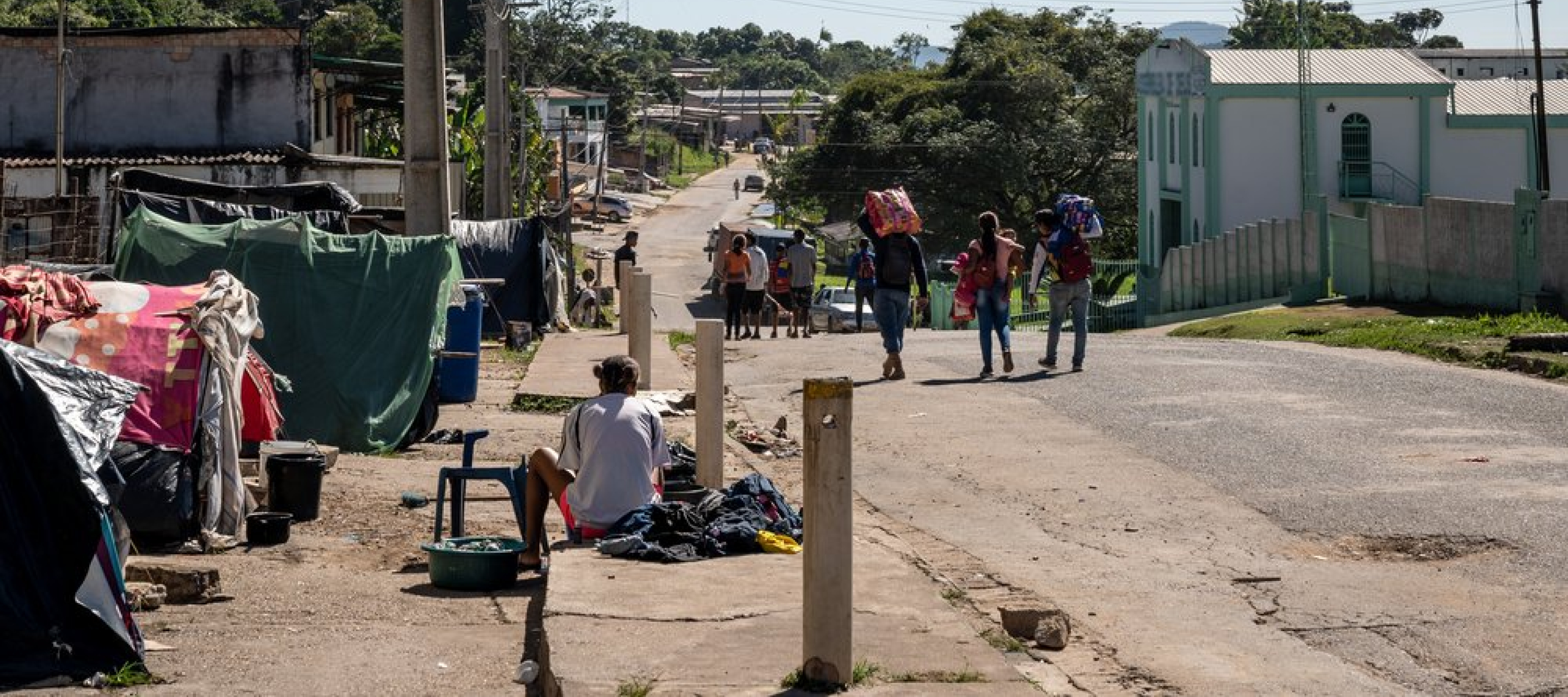 In Pacaraima leben Migrant*innen auf den Straßen